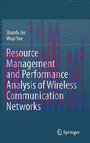 [FOX-Ebook]Resource Management and Performance Analysis of Wireless Communication Networks
