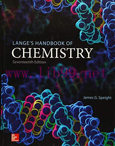 [FOX-Ebook]Lange's Handbook of Chemistry, 17th Edition