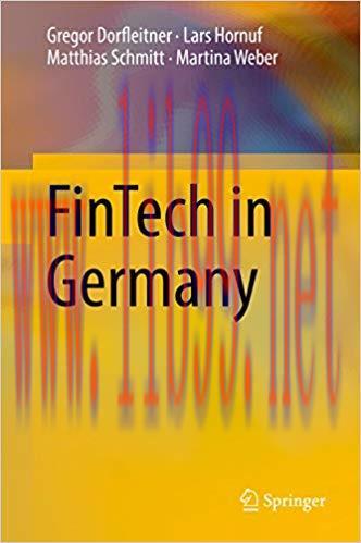 (PDF)FinTech in Germany 1st ed. 2017 Edition