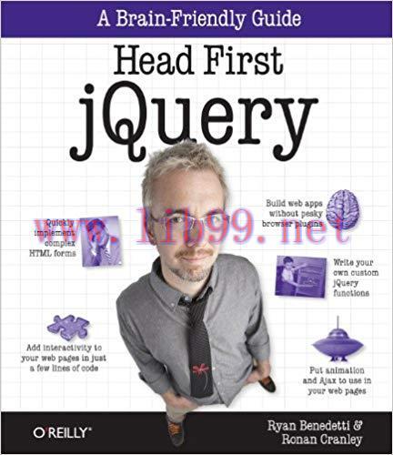 Head First jQuery: A Brain-Friendly Guide (Brain-Friendly Guides) 1st Edition