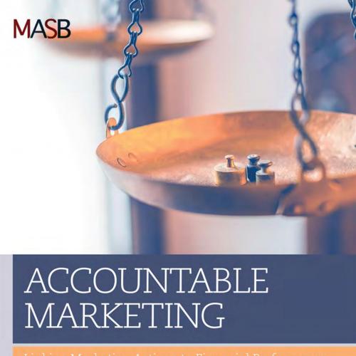 Accountable Marketing Linking Marketing Actions to Financial Performance - Stewart, David,Gugel...