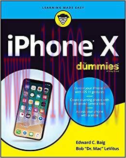iPhone X For Dummies (For Dummies (Computer/Tech)) 1st Edition,
