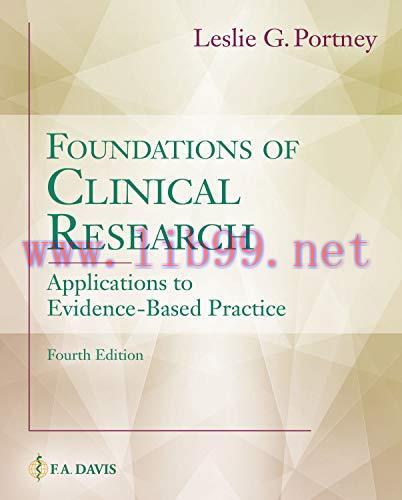 [AME]Foundations of Clinical Research: Applications to Evidence-Based Practice, 4th Edition (Or...