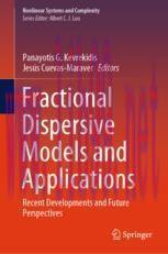 [PDF]Fractional Dispersive Models and Applications: Recent Developments and Future Perspectives