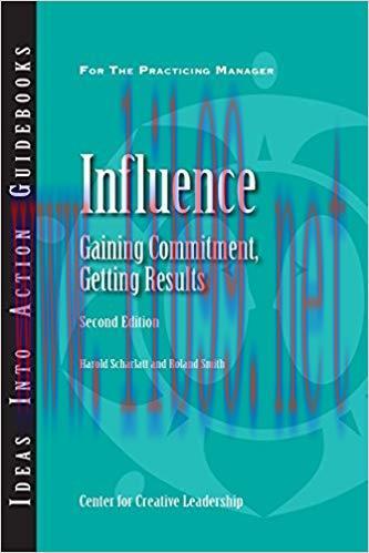 (PDF)Influence: Gaining Commitment, Getting Results (Second Edition) (J-B CCL (Center for Creat...