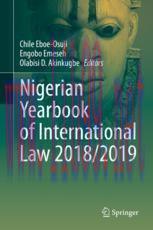 [PDF]Nigerian Yearbook of International Law 2018/2019