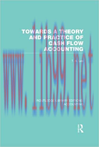 (PDF)Towards a Theory and Practice of Cash Flow Accounting (RLE Accounting) (Routledge Library ...
