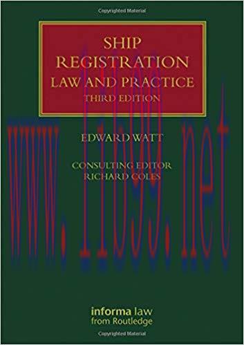 [PDF]Ship Registration Law and Practice 3rd Edition