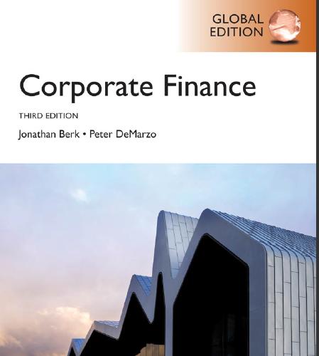 (Solution Manual)Corporate Finance 3rd Global Edition by Berk.rar