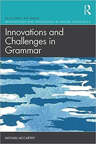 (PDF)Innovations and Challenges in Grammar (Innovations and Challenges in Applied Linguistics)