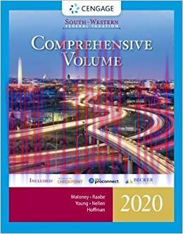 (PDF)South-Western Federal Taxation 2020: Comprehensive (with Intuit ProConnect Tax Online & RI...