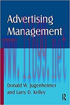 (PDF)Advertising Management 1st Edition