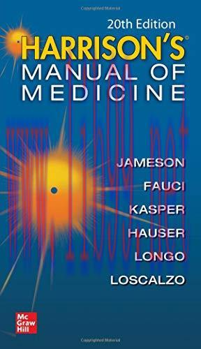 [AME]Harrison&rsquo;s Manual of Medicine, 20th Edition (Original PDF)