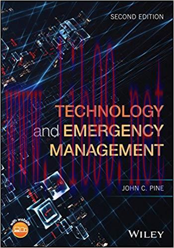 (PDF)Technology and Emergency Management 2nd Edition by John C. Pine