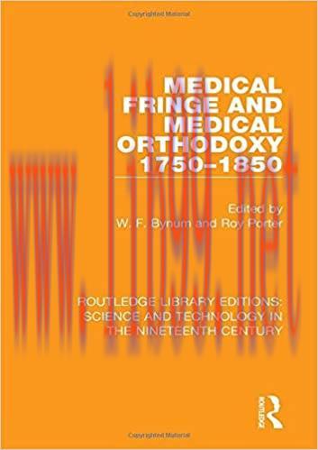 [AME]Medical Fringe and Medical Orthodoxy 1750-1850 1st Edition (Original PDF From_ Publisher)