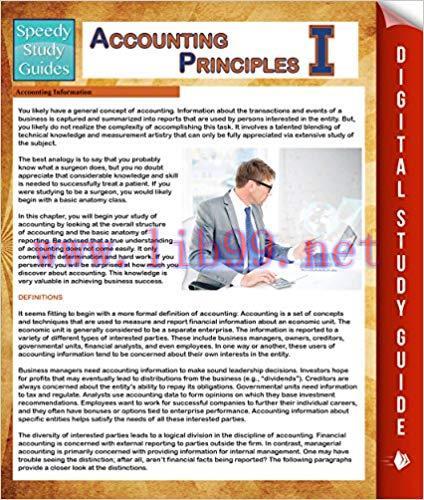 (PDF)Accounting Principles 1 (Speedy Study Guides) (Accounting Made Simple For Beginners)