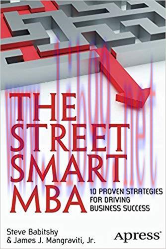 (PDF)The Street Smart MBA: 10 Proven Strategies for Driving Business Success 1st ed. Edition