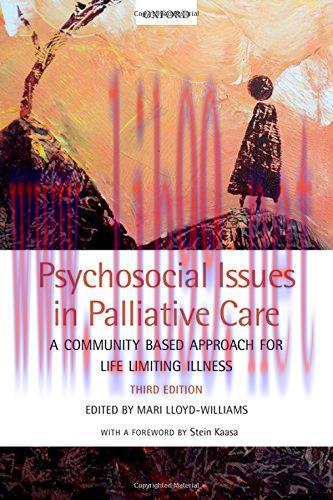 [AME]Psychosocial Issues in Palliative Care: A Community Based Approach for Life Limiting Illne...