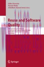 [PDF]Reuse and Software Quality: 20th International Conference on Software and Systems Reuse, I...