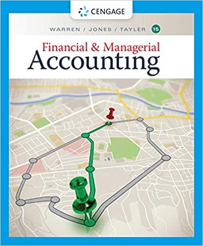 (SM)Financial & Managerial Accounting 15th Edition Carl S. Warren.zip