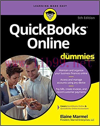 QuickBooks Online For Dummies (For Dummies (Computer/Tech)) 5th Edition,