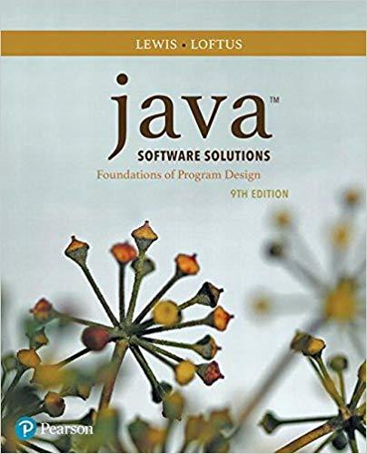 (Solution Manual)Java Software Solutions, 9th Edition John Lewis.zip
