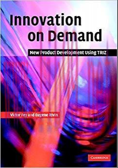 (PDF)Innovation on Demand: New Product Development Using TRIZ 1st Edition