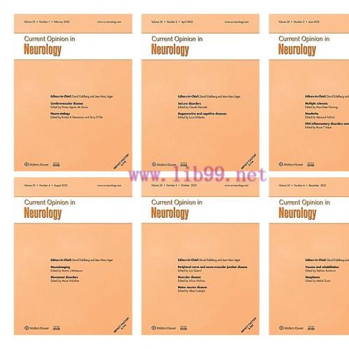 [AME]Current Opinion in Neurology 2022 Full Archives (True PDF)