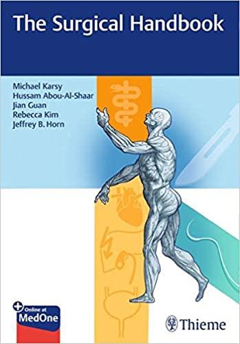 The Surgical Handbook [Michael Karsy]