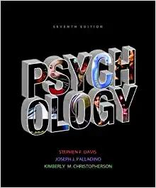 (Test Bank)Psychology, 7th Edition by Stephen F. Davis.zip