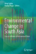 [PDF]Environmental Change in South Asia: Essays in Honor of Mohammed Taher