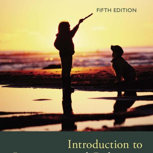 Introduction to Learning and Behavior 5th Edition by Russell A. Powell