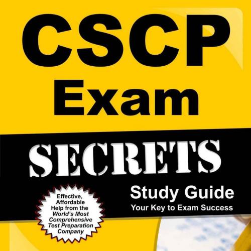 CSCP Exam Secrets Study Guide CSCP Test Review for the Certifiepply Chain Professional Exam - C...