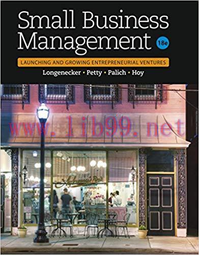 (PDF)Small Business Management: Launching & Growing Entrepreneurial Ventures 18th Edition