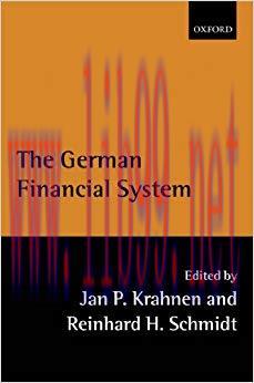 (PDF)The German Financial System 1st Edition