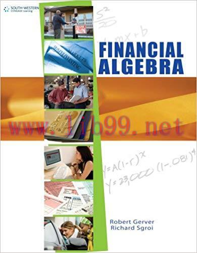 (PDF)Financial Algebra, Student Edition 1st Edition