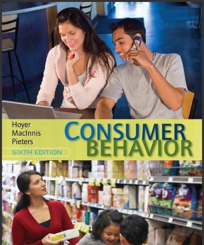 (Test Bank)Consumer Behavior 6th Edition by Hoyer.zip