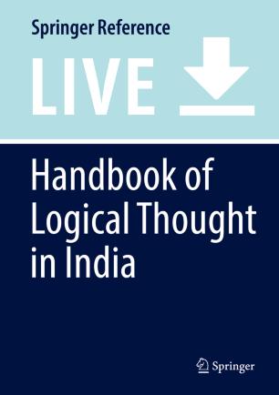 Handbook of Logical Thought in India