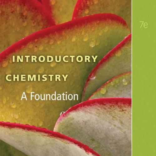 Introductory Chemistry A Foundation 7th Edition by Steven S. Zumdahl