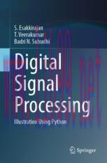 [PDF]Digital Signal Processing: Illustration Using Python