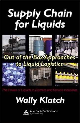 (PDF)Supply Chain for Liquids Out of the Box Approaches to Liquid Logistics (Resource Managemen...