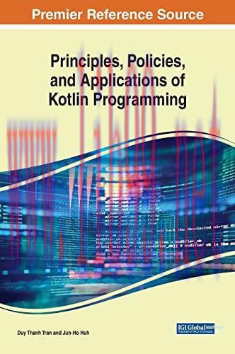 [FOX-Ebook]Principles, Policies, and Applications of Kotlin Programming