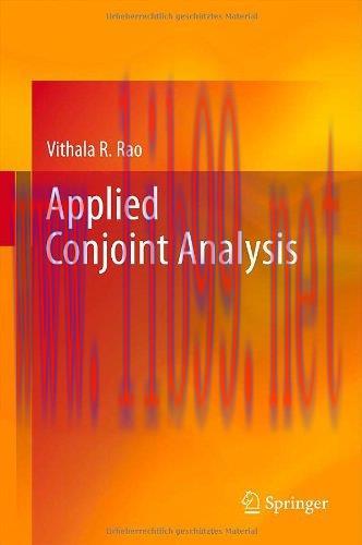 [FOX-Ebook]Applied Conjoint Analysis