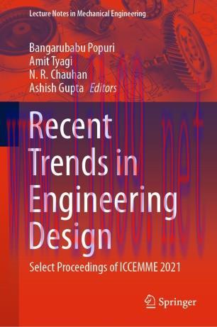 Recent Trends in Engineering Design