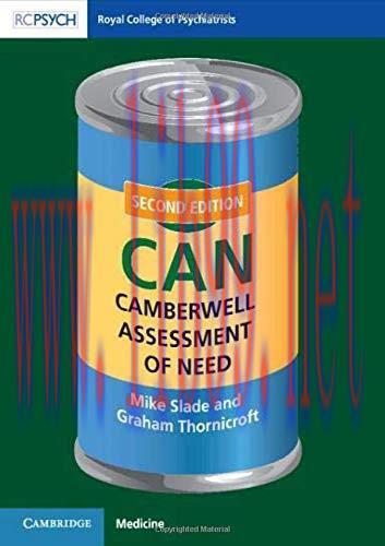 [AME]Camberwell Assessment of Need (CAN), 2nd Edition (Original PDF)
