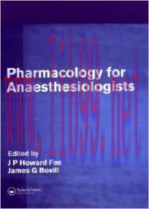 [AME]Pharmacology for Anaesthesiologists (ORIGINAL PDF from_ Publisher)