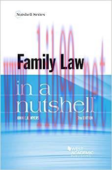 (PDF)Family Law in a Nutshell (Nutshells)