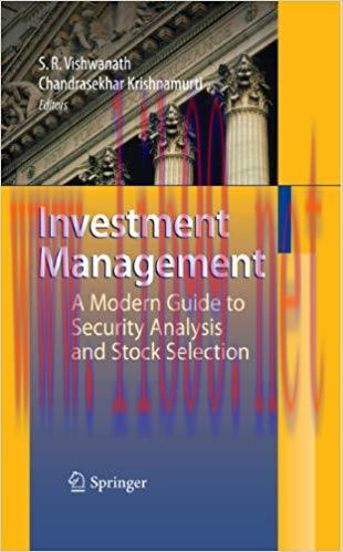 (PDF)Investment Management: A Modern Guide to Security Analysis and Stock Selection 2009 Editio...