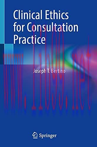 [AME]Clinical Ethics for Consultation Practice (Original PDF)