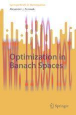 [PDF]Optimization in Banach Spaces